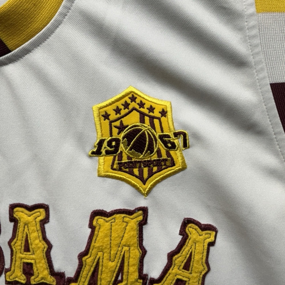 Point Collection Throwback Basketball Jersey Blac… - image 6